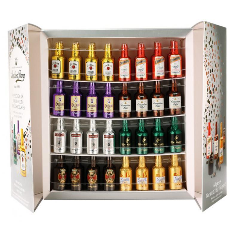 [直营]丹麦anthonberg进口爱顿博格酒心巧克力礼盒64粒