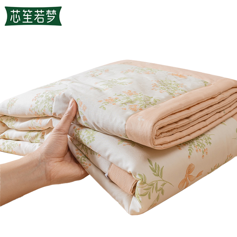 芯笙若梦 夏凉被 1.8*2M 床高清大图