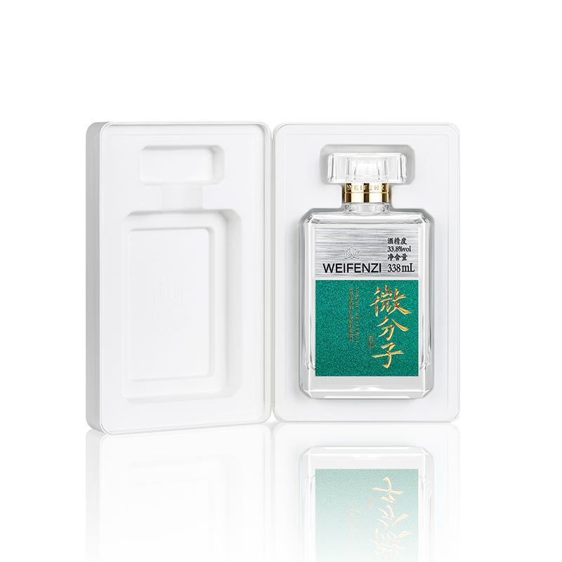 洋河微分子 轻白酒 绵柔浓香白酒 WEIFENZI 33.8度338mL