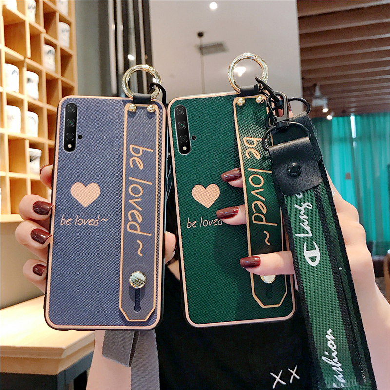 手机壳20s20i青春版硅胶防摔全包20pro个性创意磨砂文艺腕带挂绳软壳