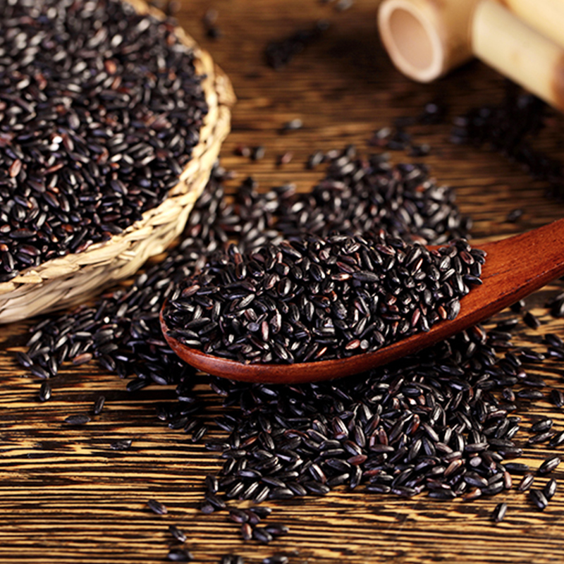 裕道府黑米 五常黑米 1KG 杂粮高清大图