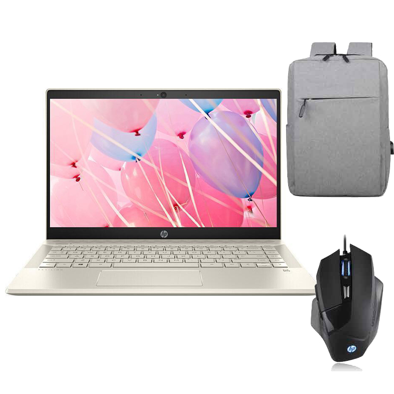 [套餐]惠普(HP) Pavilion 14-ce3026TX 笔记本电脑+包鼠套装