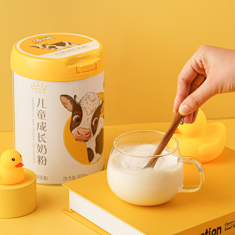 认养一头牛棒棒哒儿童成长奶粉800G--一罐装110303000310-高清大图
