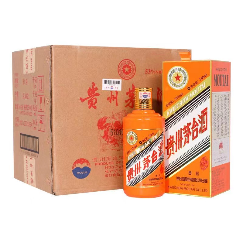 [酒别重逢]贵州茅台酒 辛丑牛年生肖纪念酒53度500ml*6瓶整箱酱香型白酒高清大图