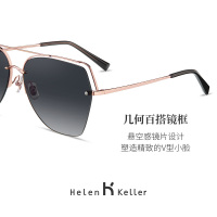 海伦凯勒2019新品太阳镜女潮明星款偏光墨镜女大框开车眼镜H8825