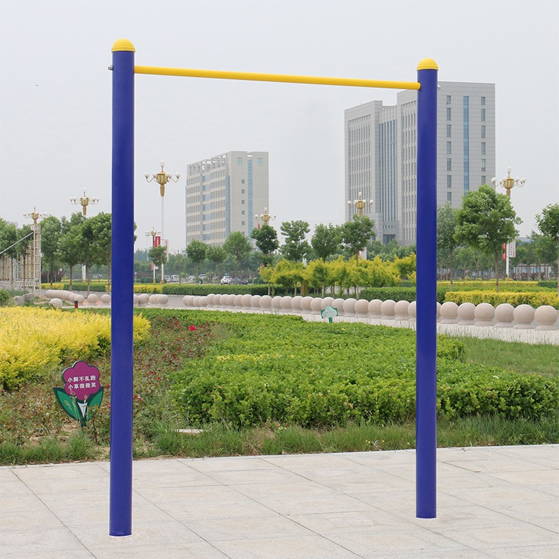 户外健身器材公园学校健身高低单杠室外运动视频
