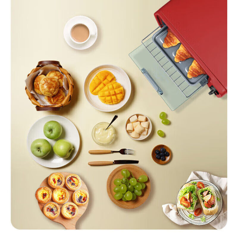 格兰仕(Galanz)TQW12-YS25 多功能电烤箱 12L(单位:台)红色高清大图