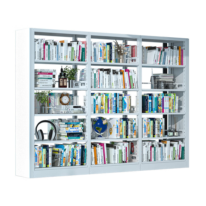 [企诺]书架 QNGMA1-02-5A1-3W 2800×450×2000mm 金属 个