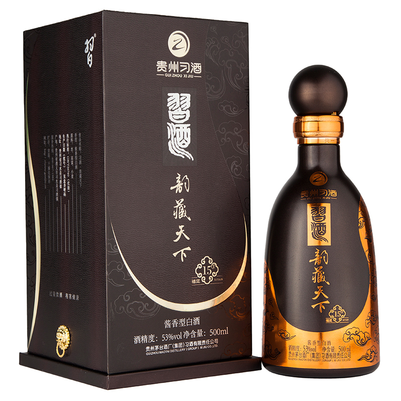 习酒 韵藏天下15T 53度 500ml
