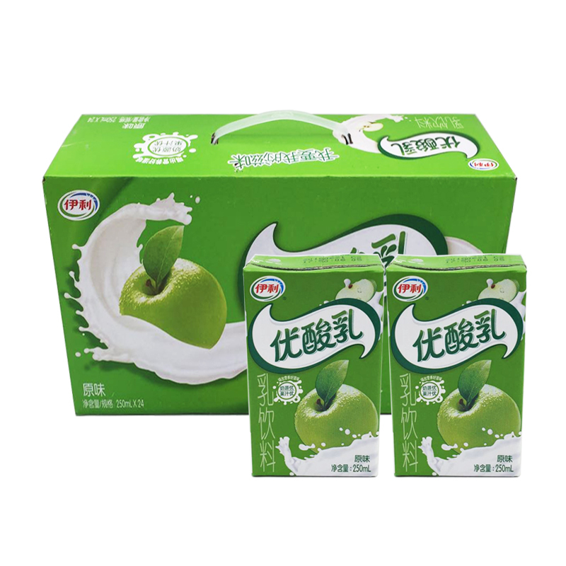 伊利 优酸乳原味 250ml 单盒