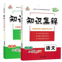 共2本 小学语文数学金版夺冠知识大集结小升初总复习资料 知识集锦小学语文数学共2本小升初总复习 新课标小学生语文知识金库