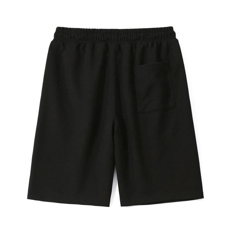 真维斯夏季新款宽松透气运动短裤男港风休闲五分裤男美式薄款潮流图片