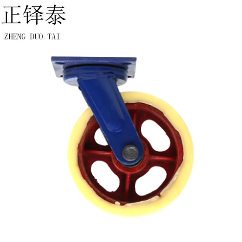 正铎泰 尼龙铁芯重型万向轮10寸250mm/个高清大图