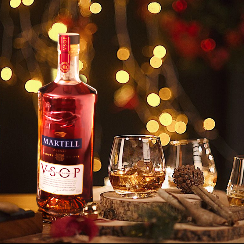 martell马爹利干邑vsop赤木 白兰地洋酒 原瓶进口 欧洲版 700ml