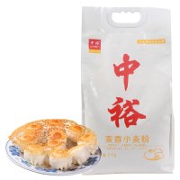 中裕(ZHONGYU) 麦香小麦粉 5kg油条水饺包子大饼面条饺子馅饼馒头通用粉富强粉家庭用粉中裕出品