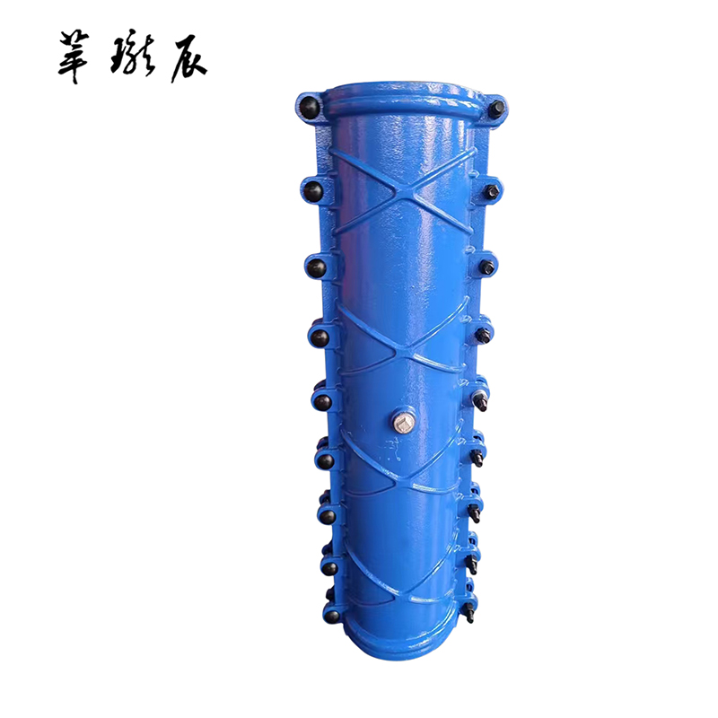 萃珑辰 球墨铸铁加长堵漏器(包PE管)DN160*1000 个高清大图