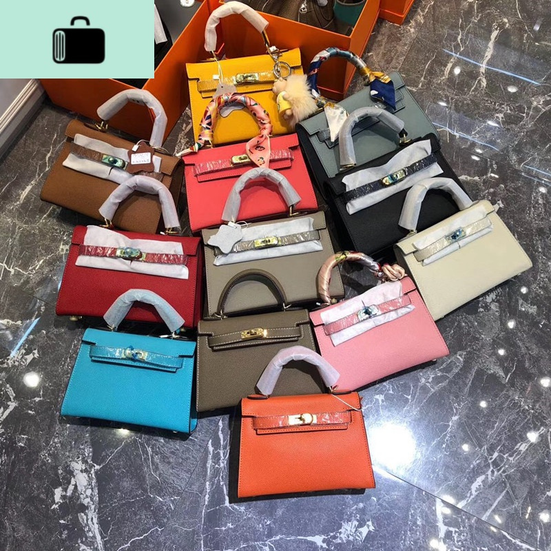 2020新款抖音网红二代mini凯莉包百搭女手掌纹斜挎手提包潮NEW LAKE