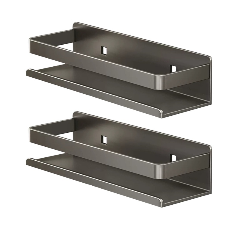 凌迪星双层浴室架40*10*7.7cm个高清大图