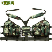 丛林狐配正品城市迷彩95装具单兵携行背具战术背心