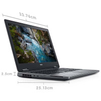 戴尔（DELL）Precision 7530 15.6英寸移动工作站 i7-8750 16G 2TB+256GB 4G