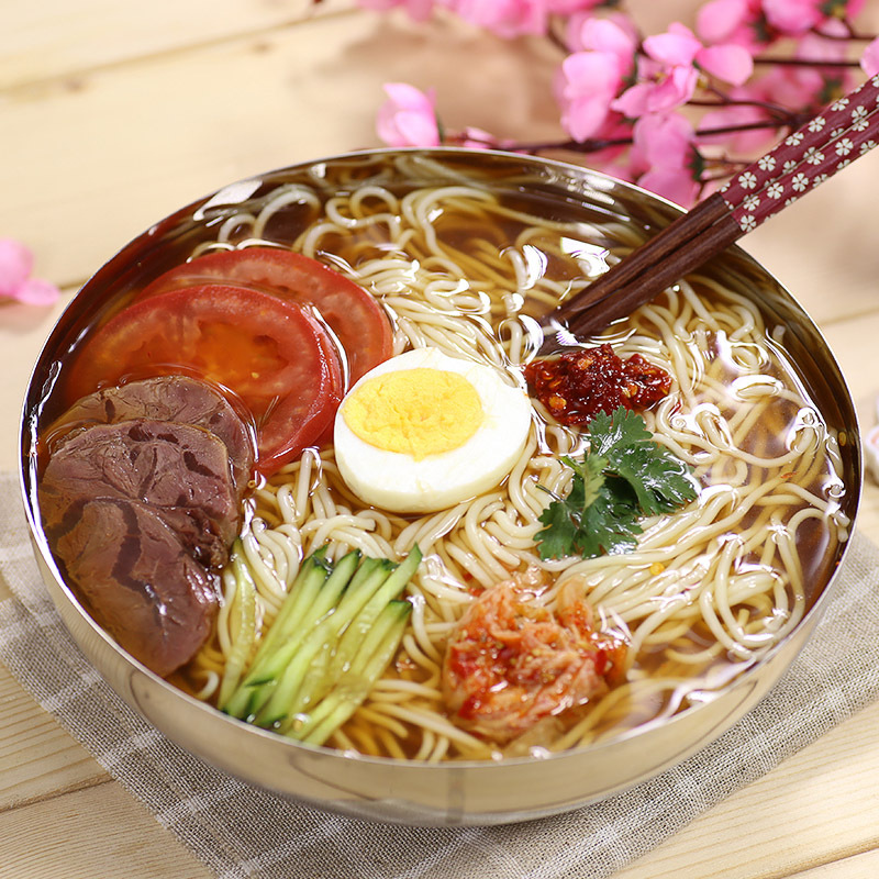 500g3袋朝鲜风味小麦冷面东北延边真空大冷面