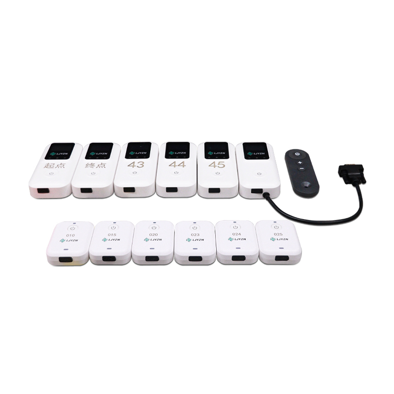 LJYZN定向越野训练系统定向越野体育计时系统定向越野器材按图行进五公里5公里武装越野跑步计时器定向越野运动器高清大图