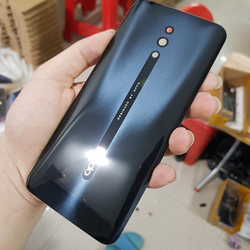 适用opporeno后盖玻璃原装reno十倍变焦版手机电池盖renoz后盖后屏