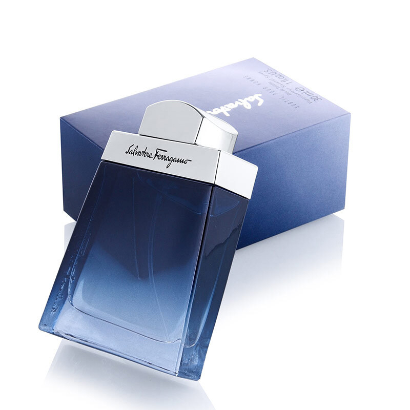 菲拉格慕(FERRAGAMO)蓝色经典男士淡香水100ml 男士香水 花果香调 OL办公 约会 通用
