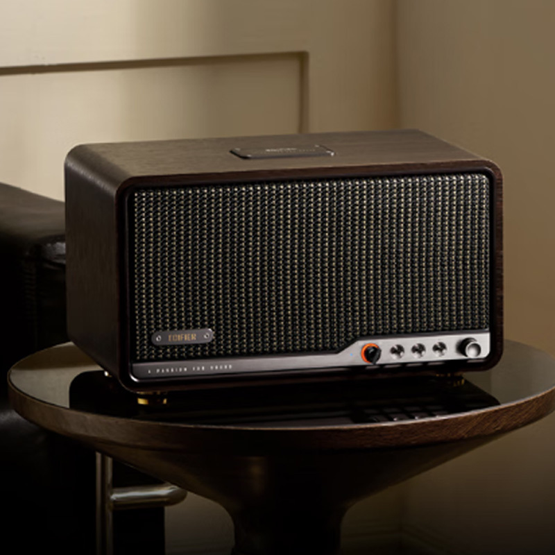 漫步者蓝牙音箱音质稳定木质箱体音效清晰S300(颜色随机)高清大图