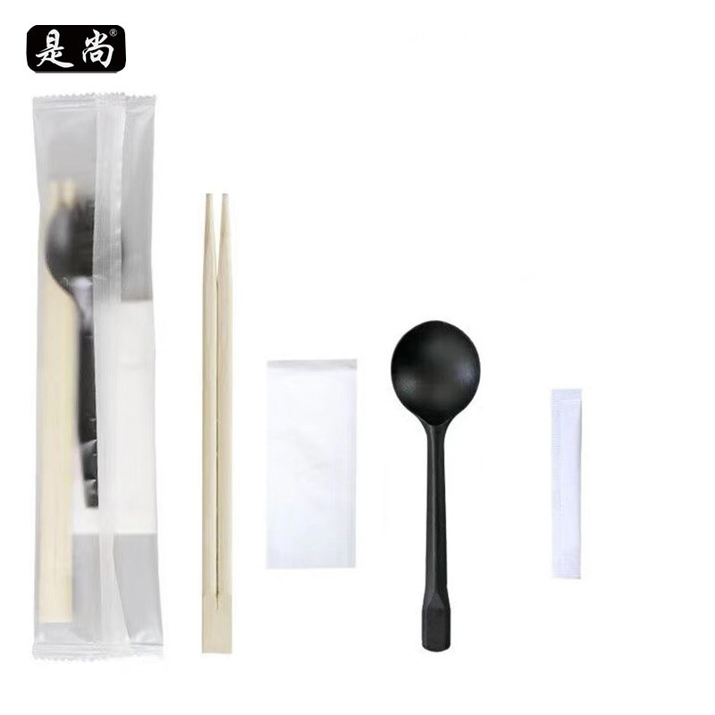 是尚 一次性筷子套装 四合一餐包 800套 CB-B/箱高清大图
