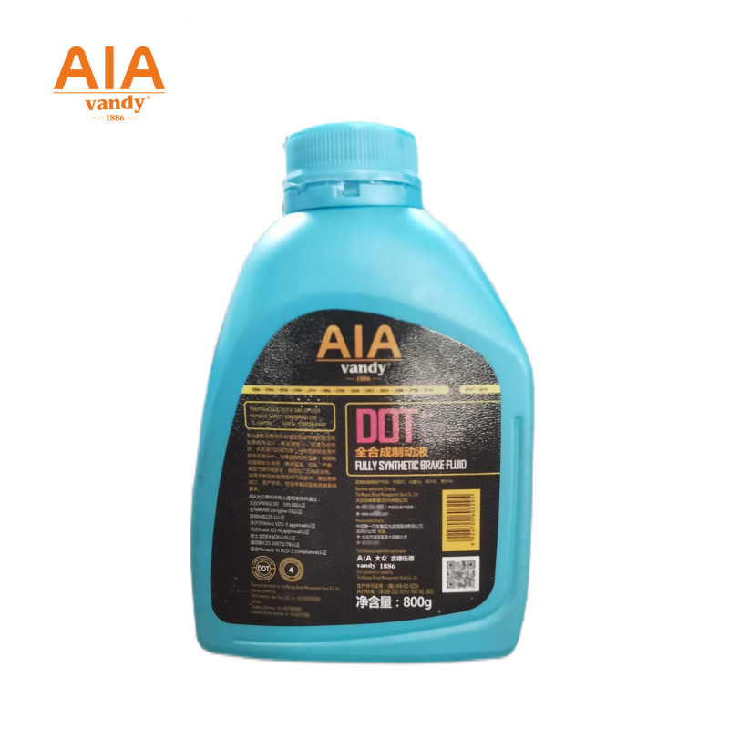 AIA 全合成制动液 DOT4 800g/桶
