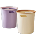 新款垃圾桶家用客厅大容量带压圈纸篓厨房卧室卫生间加厚收纳桶特大号 个