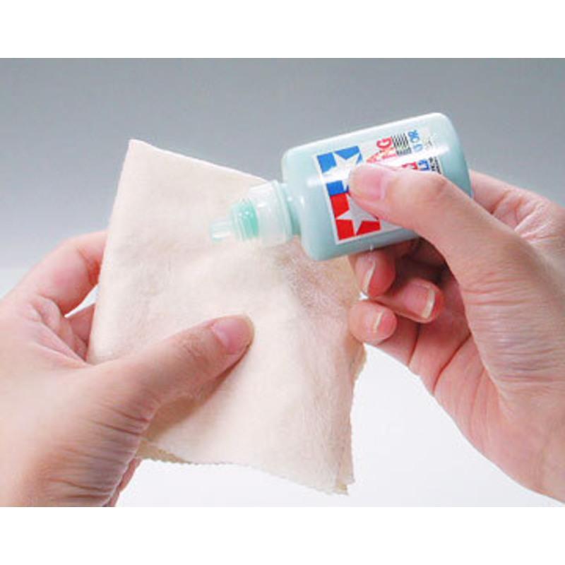 田宫tamiya 87036 模型用抛光水蜡 镜面打磨膏 水蜡 附抛光布30ml