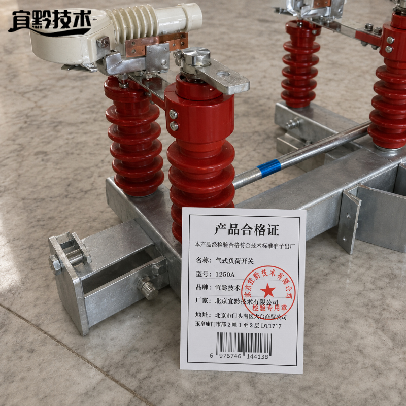 宜黔技术 气式负荷开关 1250A 个高清大图