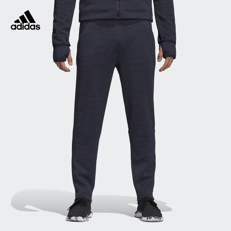 阿迪达斯(adidas)春秋男士运动休闲针织长裤CZ8652
