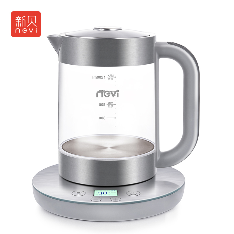 新贝 恒温调奶器 多功能烧水壶 宝宝冲奶器XB-8202