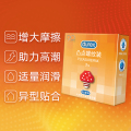 杜蕾斯凸点螺纹3只装标准款套套男用情趣计生用品byt_881001