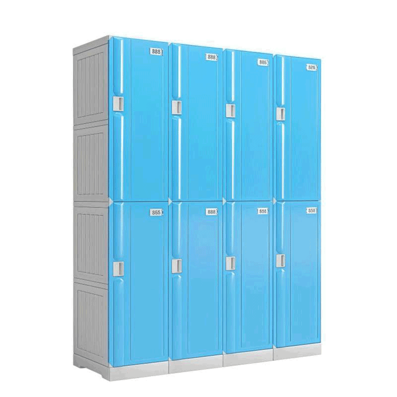 浴室更衣柜 浅蓝1528x500x1940mm高清大图