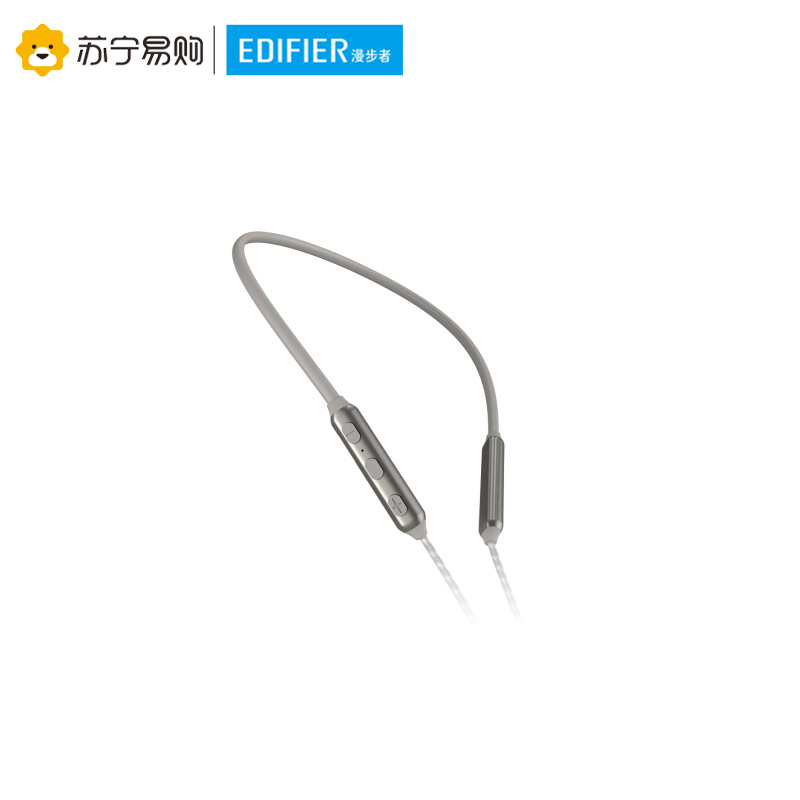 Edifier/漫步者 W300BT 入耳式运动蓝牙耳机 无线耳机 手机耳机 防水防汗 枪灰色