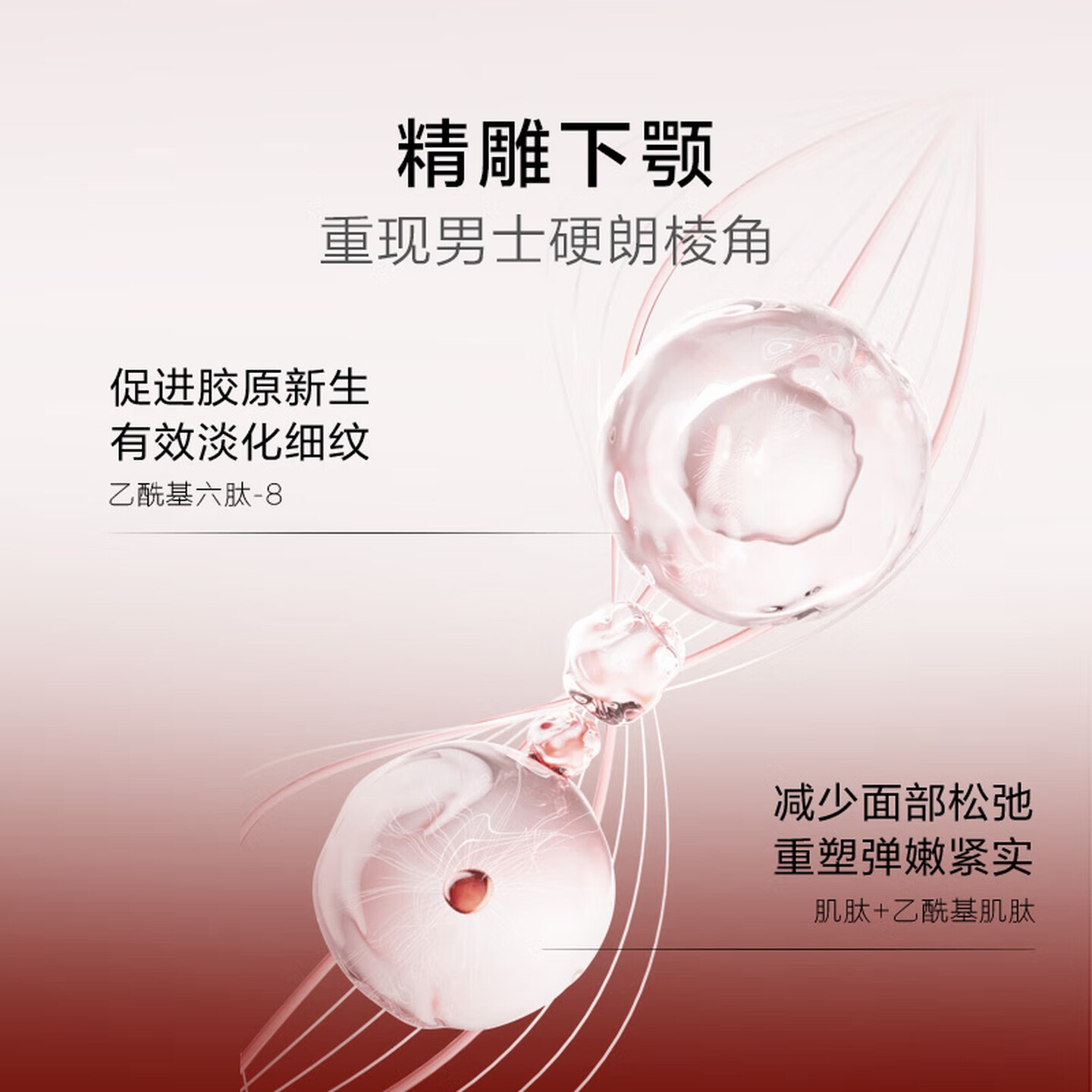 韩束男士控油抗皱精华露面霜补水保湿修护焕亮舒缓护肤品男生实用礼物高清大图