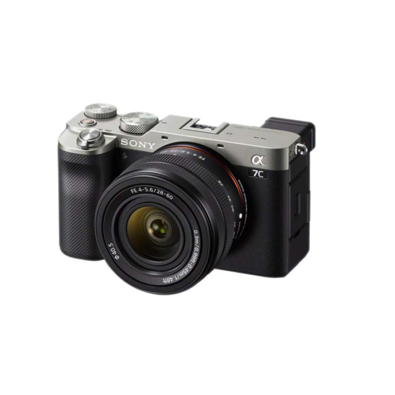 索尼(SONY)Alpha 7CL 银色 全画幅微单数码相机 标准变焦镜头FE 28-60mm F4-5.6单镜头套装 银色(ILCE-7CL)