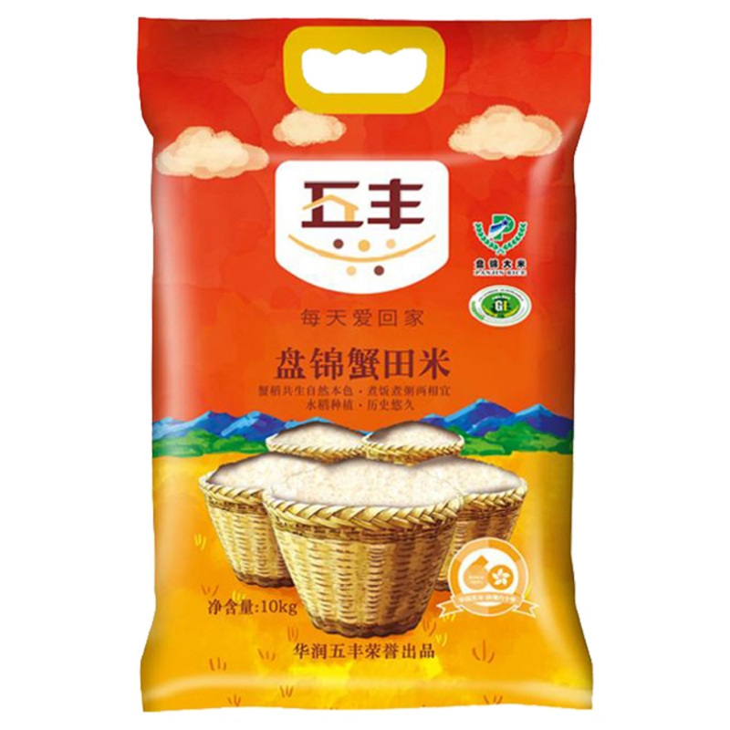 五丰盘锦蟹田米10kg