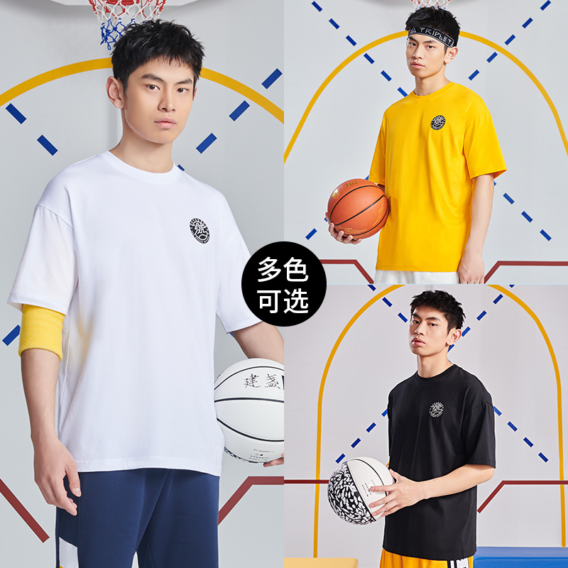 361运动t恤男2020春季新款宽松休闲上衣生活圆领潮搭短袖