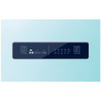 海尔（Haier）151升侧开门智能变温 冷冻冷藏母乳冷冻柜 风冷无霜立式小冰箱冷柜 BD-151WMY