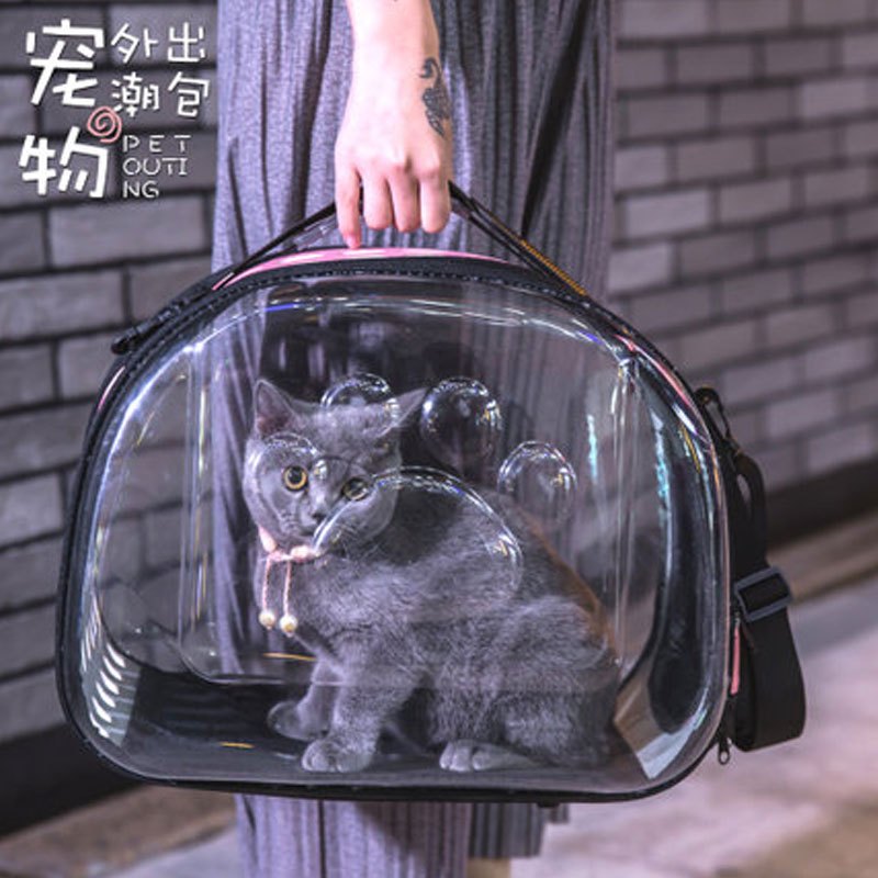 猫包猫咪背包外出便携透明狗狗背包手提猫袋太空舱猫笼双肩宠物包宠物/宠物食品及用品宠物用品宠物出行背包/箱包