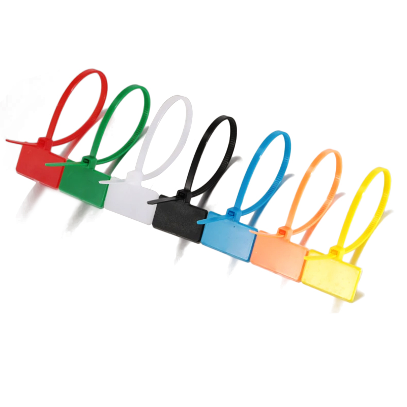 百名迖 标牌标签扎带 黄色3*100mm(100条) 包高清大图