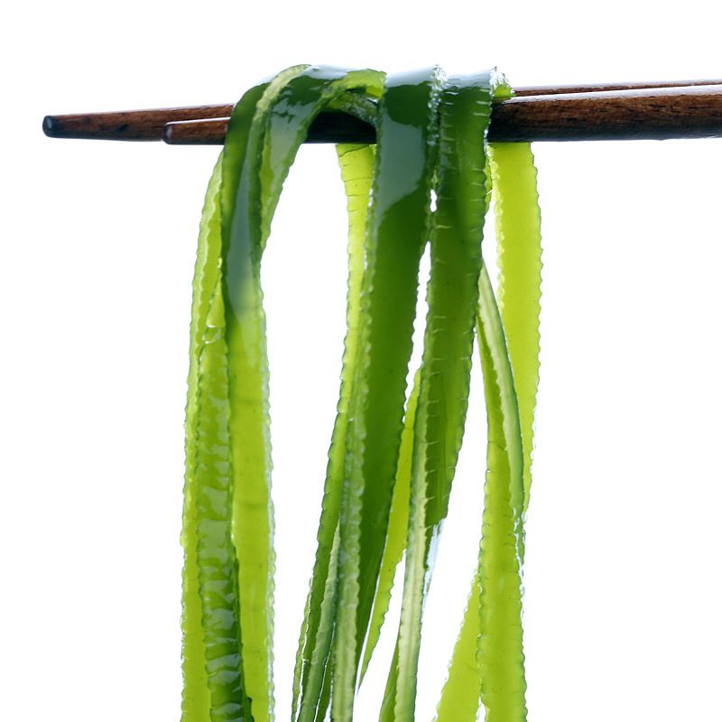 山东荣成盐渍海带丝5斤装新鲜半干货细薄长丝昆布丝海产海藻特产