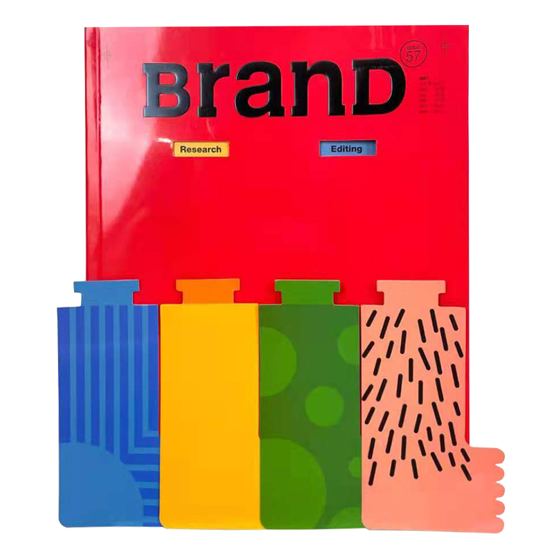 BranD杂志52期[主题:茶文化!奈雪的茶]封面颜色图案随机发货 [正版]书签 BranD杂志57国际品牌设计杂志高清大图