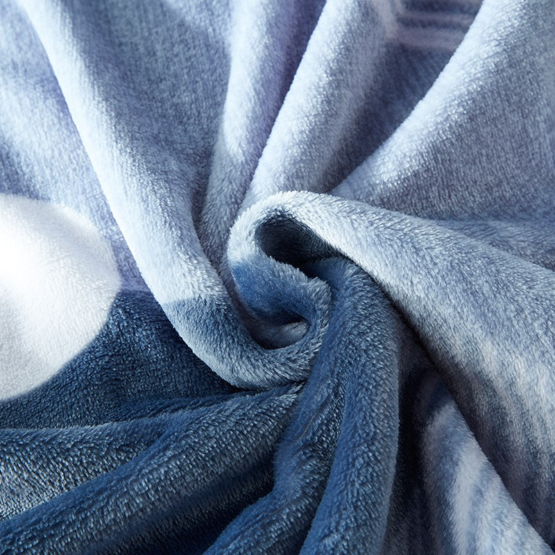 梦洁家纺贝加尔湖畔法兰绒毯