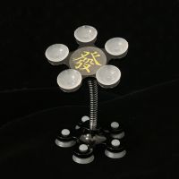 家居车载手机硅胶吸盘手机支架式导航汽车多功能通用懒人创意支架 颜色随机 单个